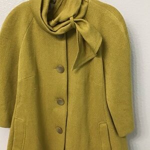 A line, cropped, swing jacket